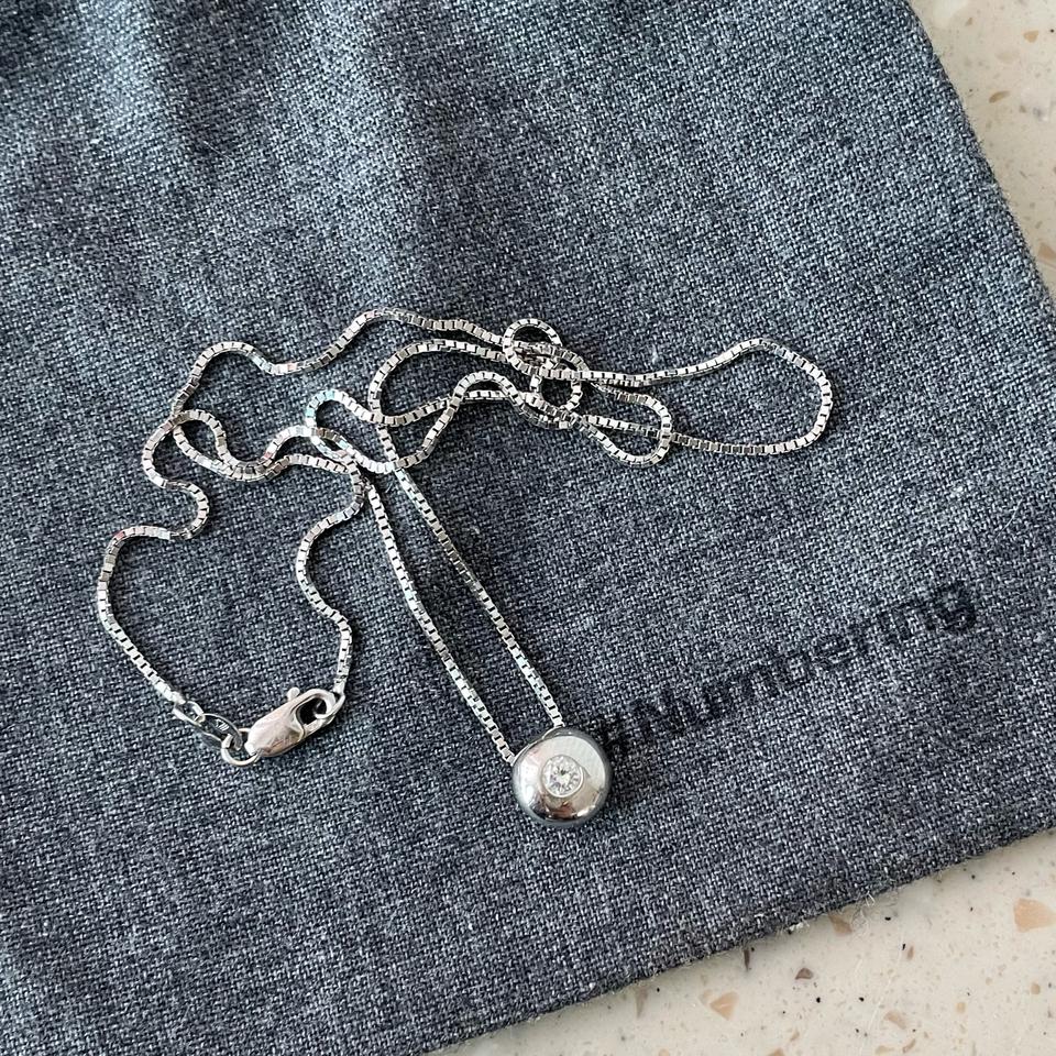 18k 골든듀 다이아 이태리 체인 목걸이