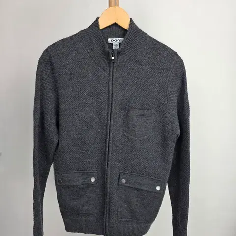 DKNY 남성 집업 가디건 M/ 상태 좋음