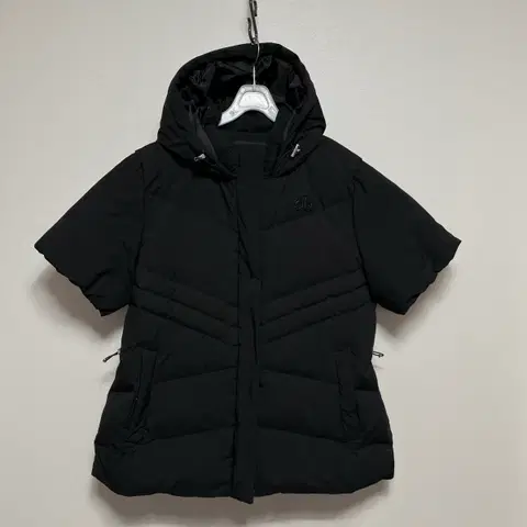 드루 druh 덕 다운 반팔 패딩 100