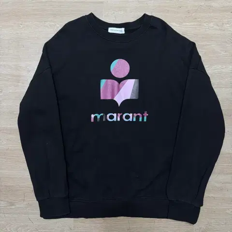 이자벨마랑 로고 프린팅 맨투맨