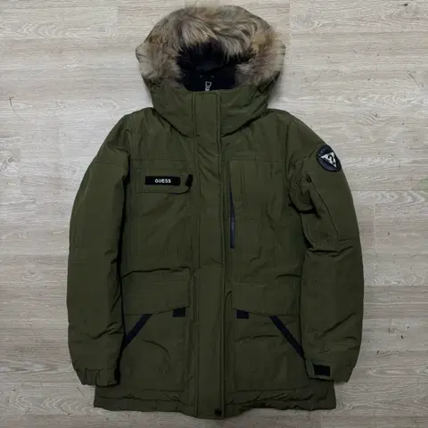 게스 여성 야상 패딩 파카