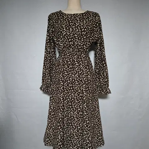 골덴 플라워 롱원피스