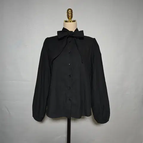 에드모어 리본타이 블라우스