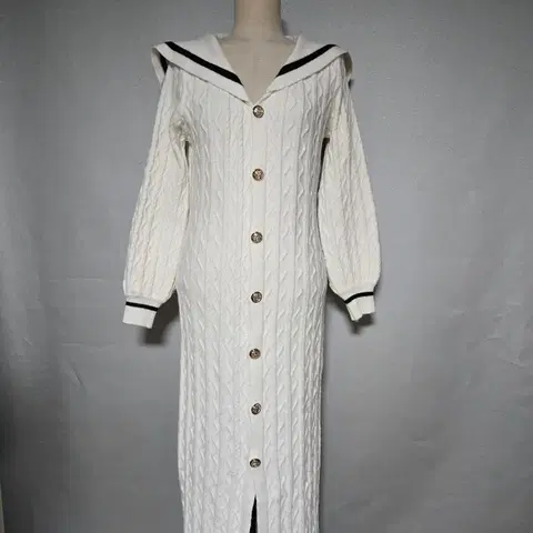 세라 롱 니트 가디건