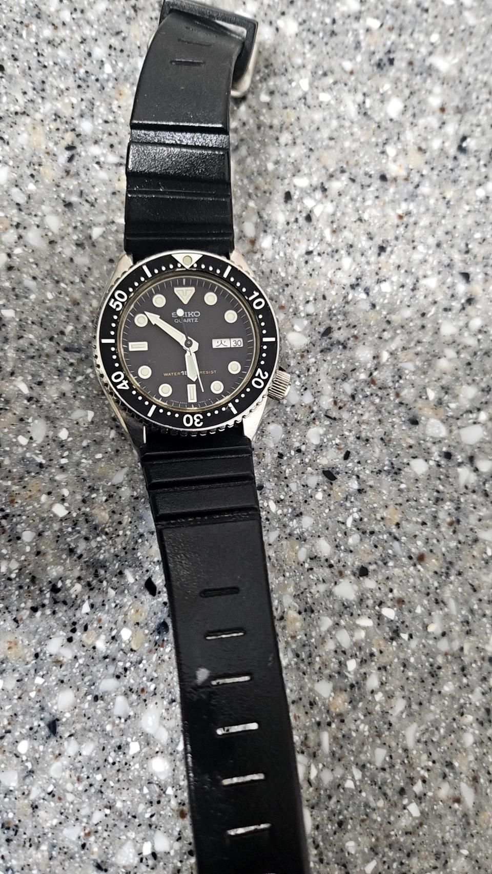 세이코다이버쿼츠6458-6000