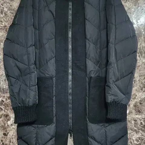 솔리드옴므 우영미 구스 패딩코트 46사이즈