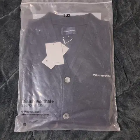 (새상품)디스이즈네버댓 네이비 가디건