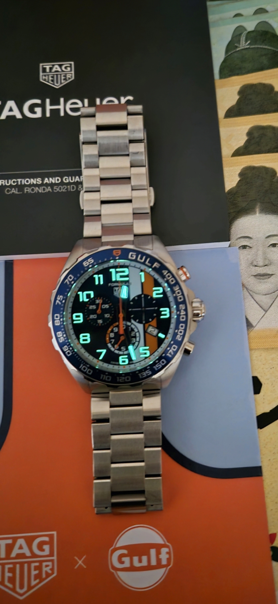 태그호이어 포뮬러1 걸프