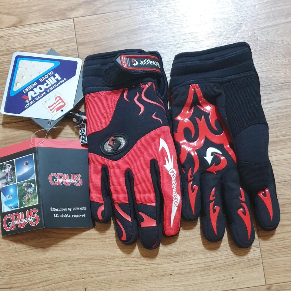 크레바스 자전거 바이크 보드 스키 방수 방한 장갑 S