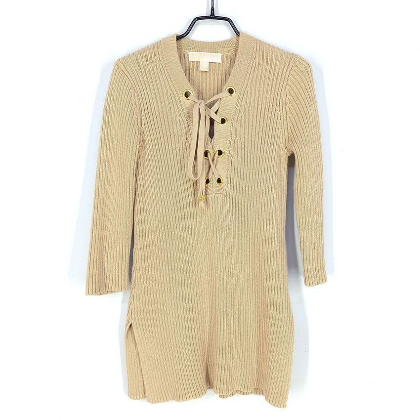 마크제이콥스 여 아일렛 골지 니트티 베이지XS (HU27355)