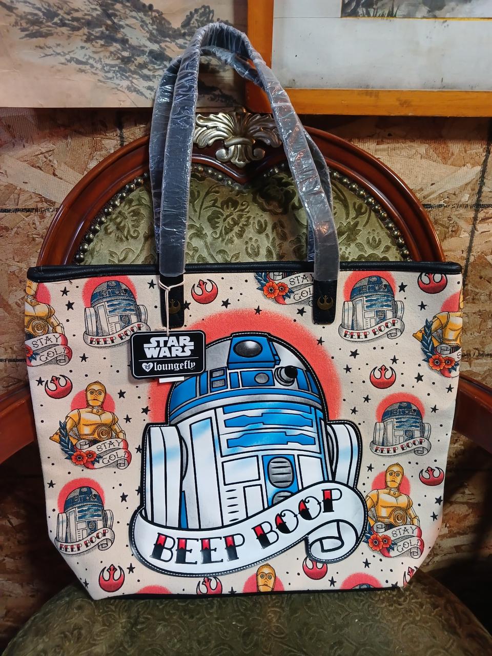 스타워즈 r2d2 가방 미국 정품 에코백 만화 게임 무비