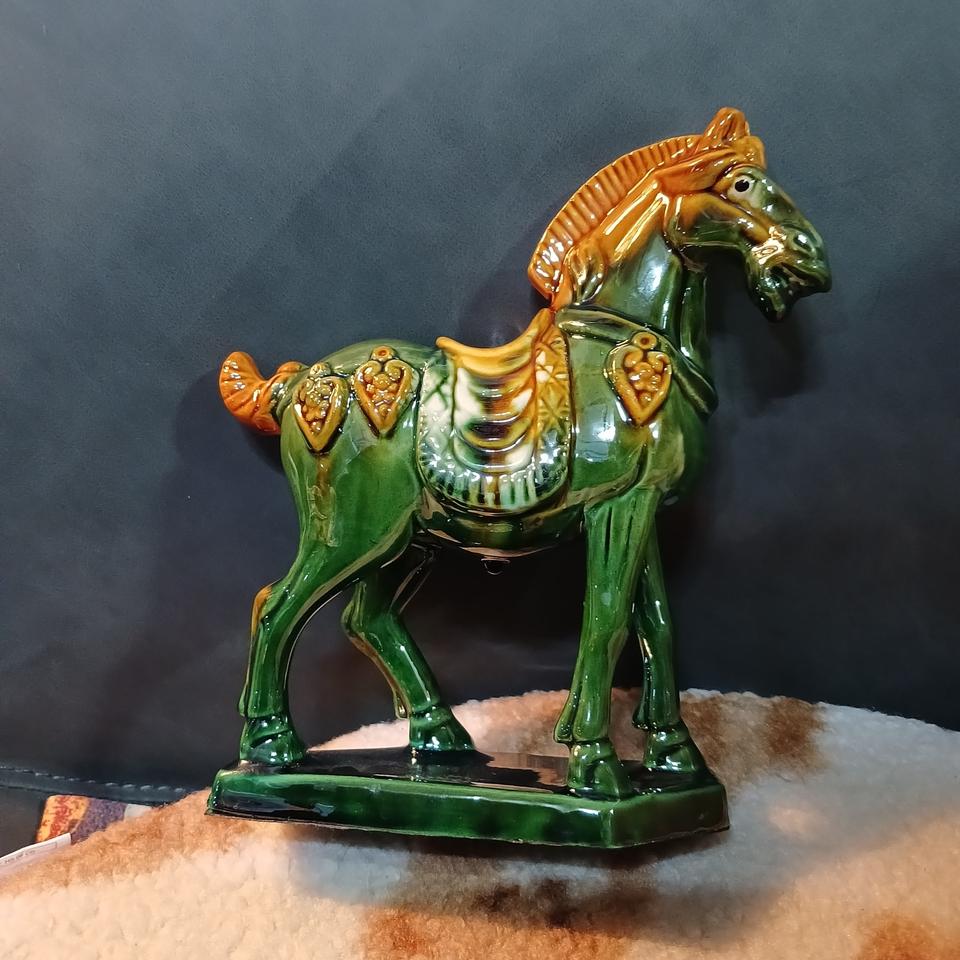 당삼채 중국도자기 장식품 인테리어 소품 엔틱 빈티지 레트로 골동품