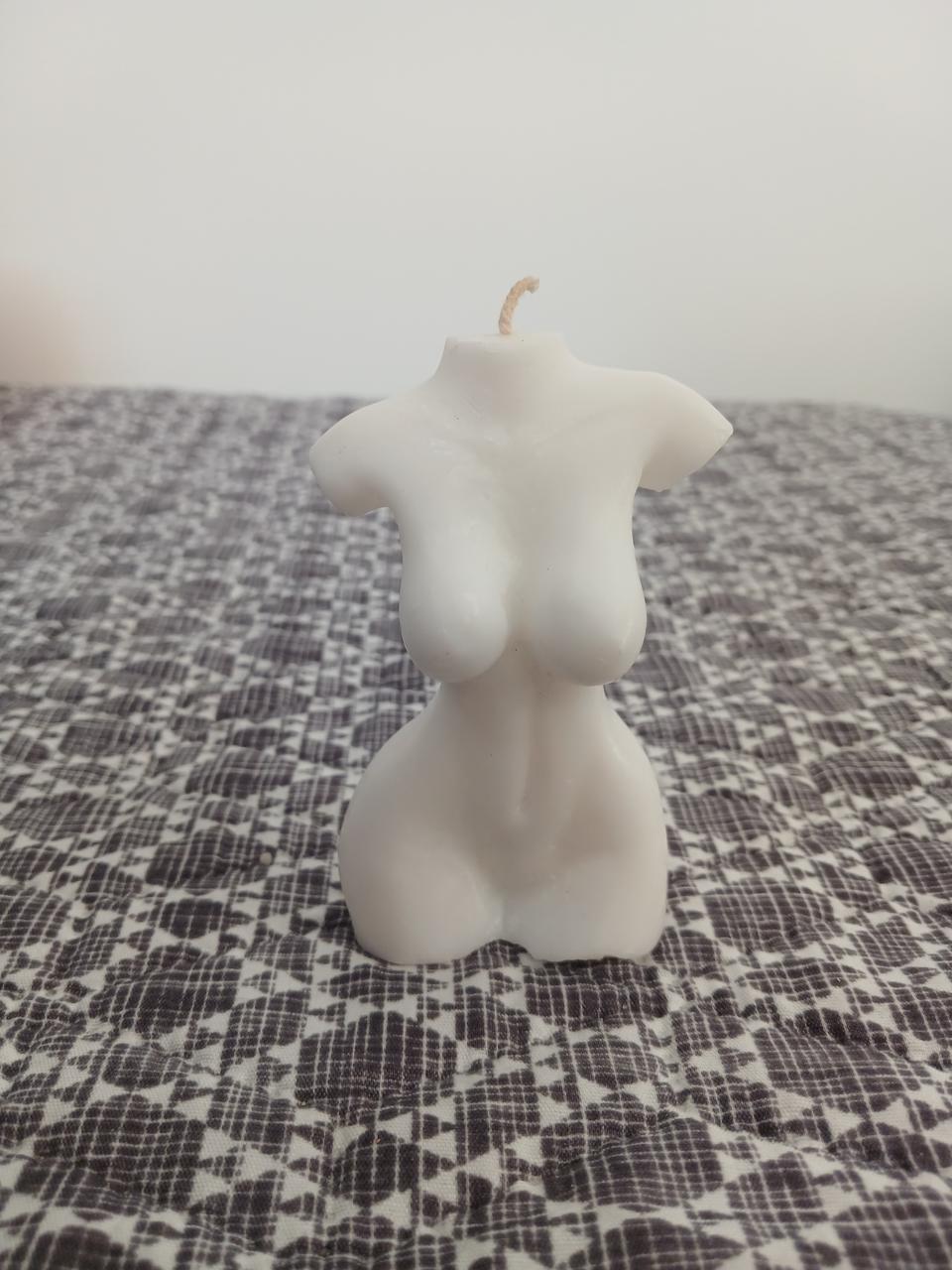 여성 비너스 토르소 양초 캔들 디자인 아트 소품 장식품 엔틱 빈티지