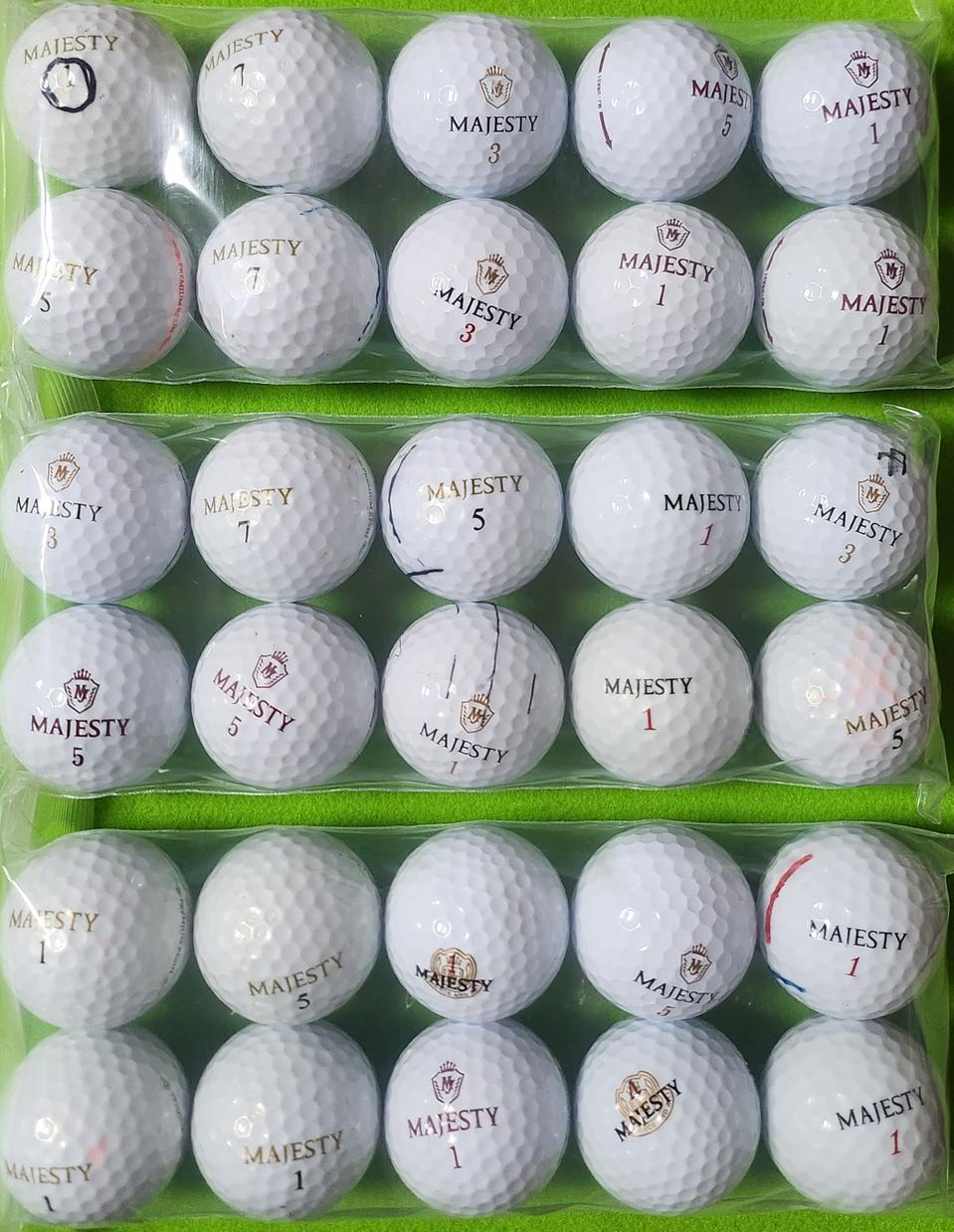 마제스티 골프공 30개-로스트볼