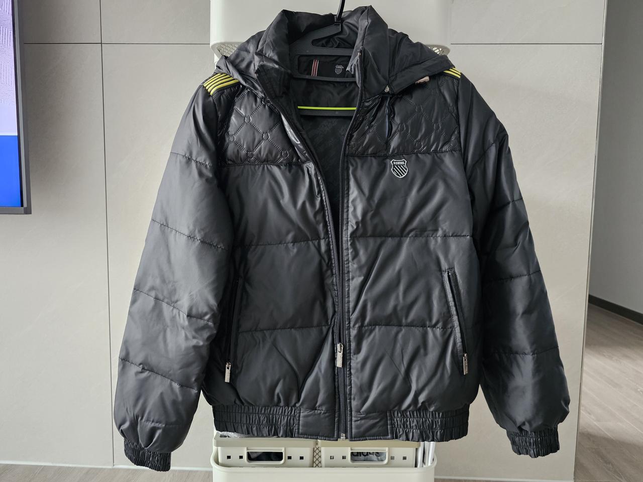 케이스위스 블랙 패딩  상태 굿!!