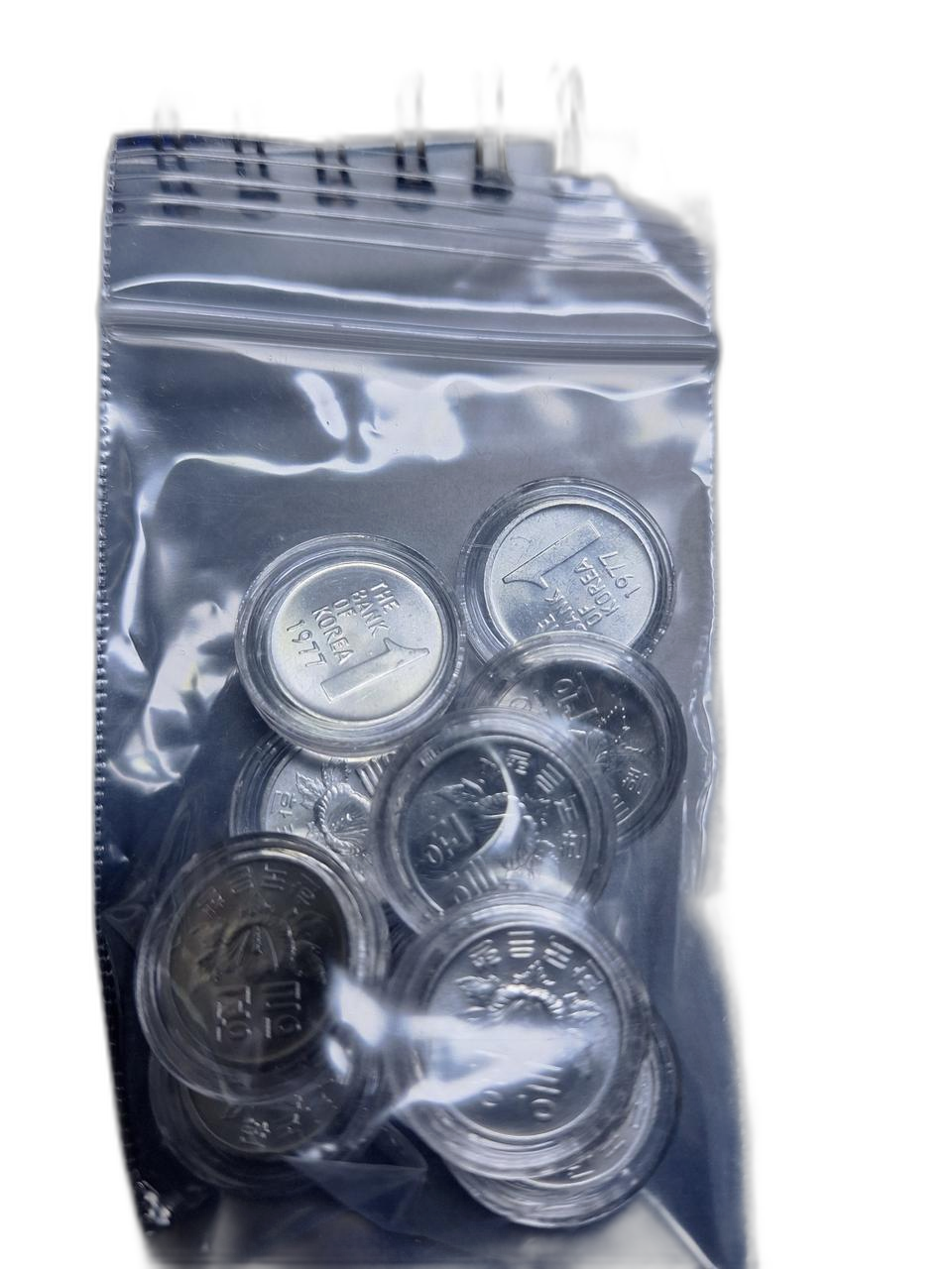 69년(10개)77년(10개)78년1원 동전(10개)