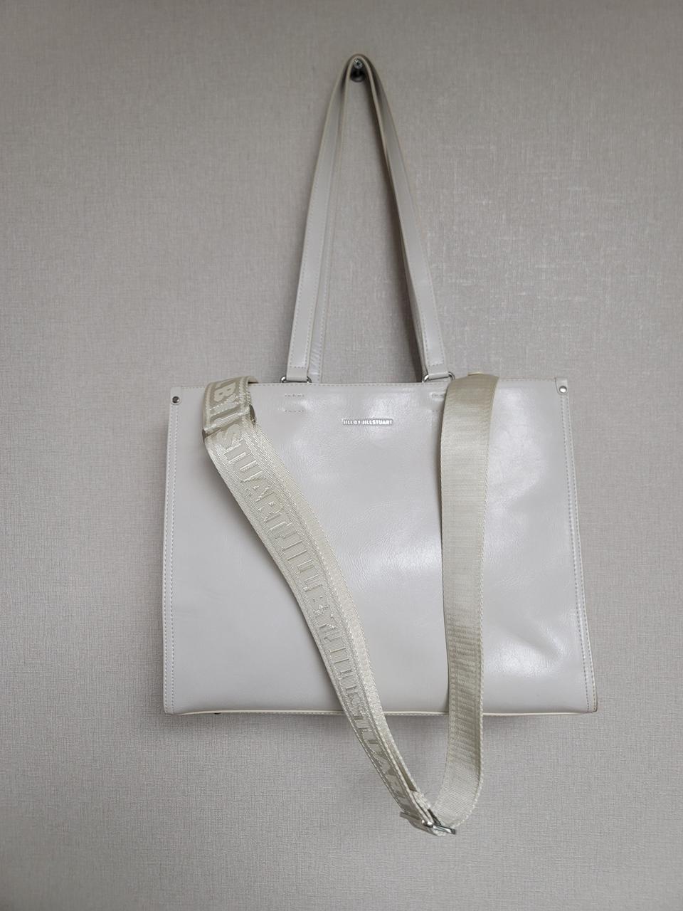 질바이질스튜어트 아이보리 토트백 + 스트랩