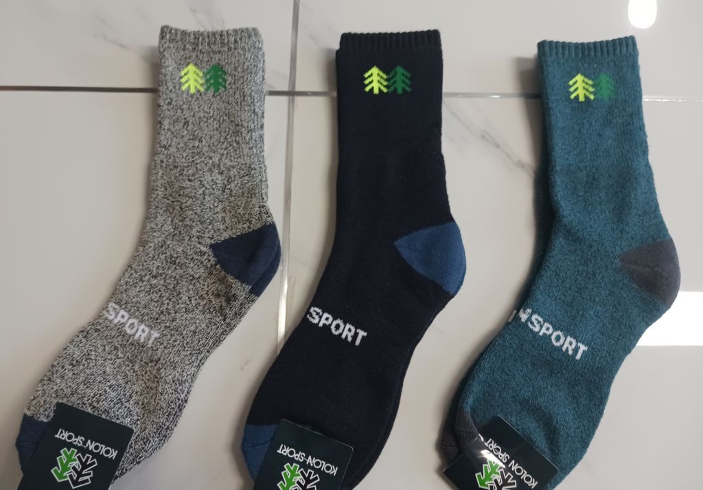 정품] 코오롱 KOLON 스포츠 등산양말 ㅡ이중바닥 남성용