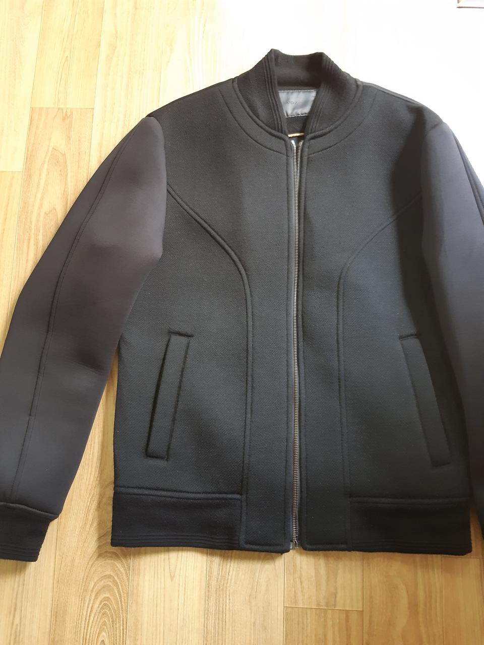 앤드지 모혼방 블루종 자켓 점퍼 매장정품