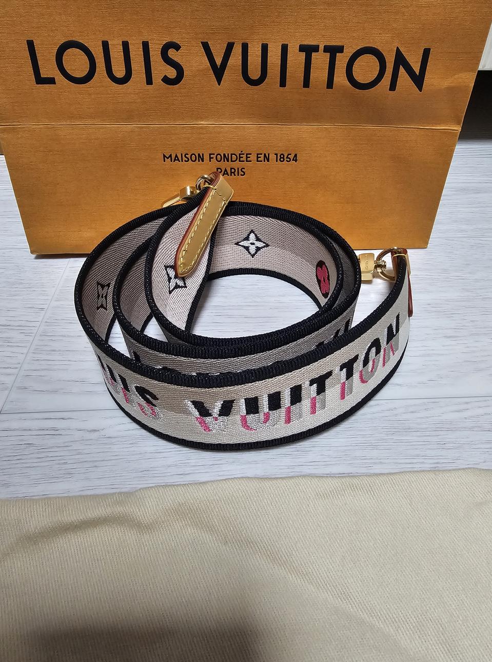 미사용 정품 루이비통 스트랩