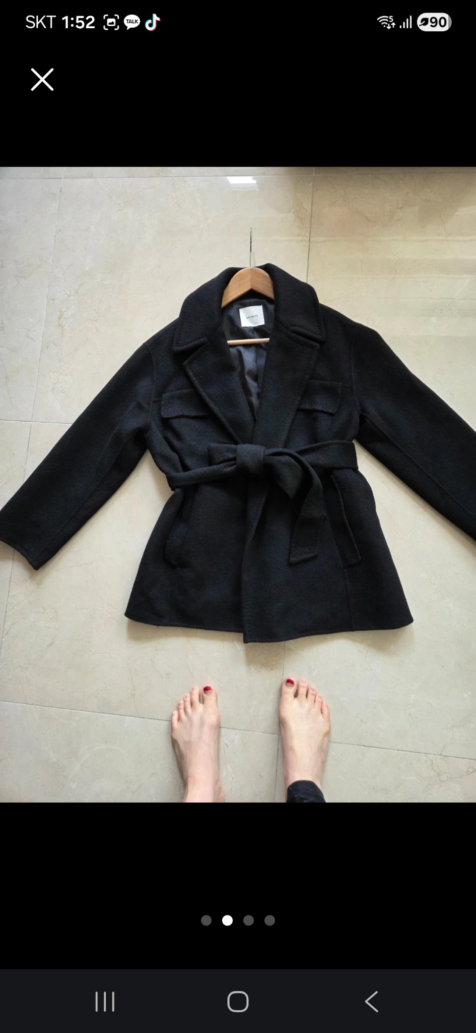 싀즈미스 자켓코트