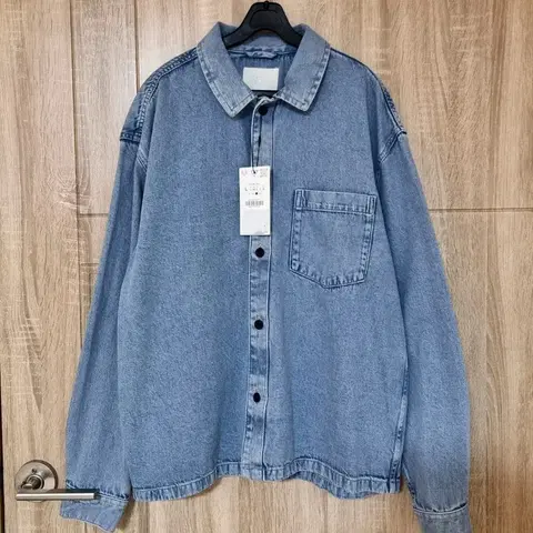 자라 데님셔츠
