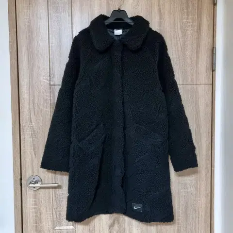 나이키 뽀글이 롱집업