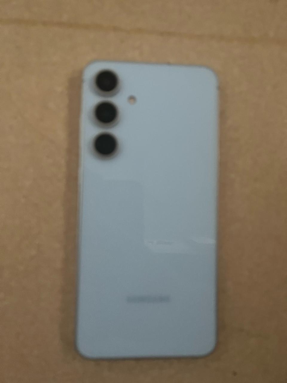 S24 FE 256 gb 블루 무잔상