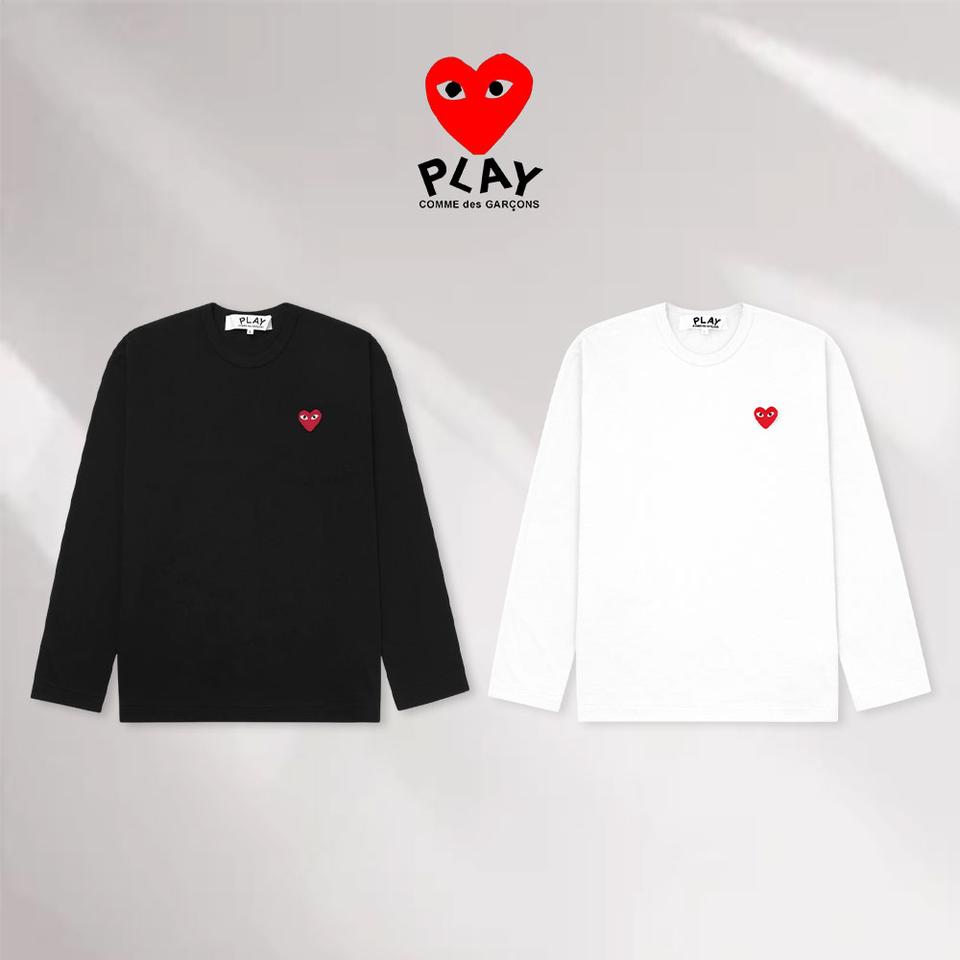 [새상품/정품] 꼼데가르송 레드와펜 롱슬리브 긴팔티