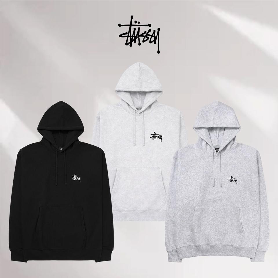 [새상품/정품/무료배송] 스투시 남여공용 기모 후드티