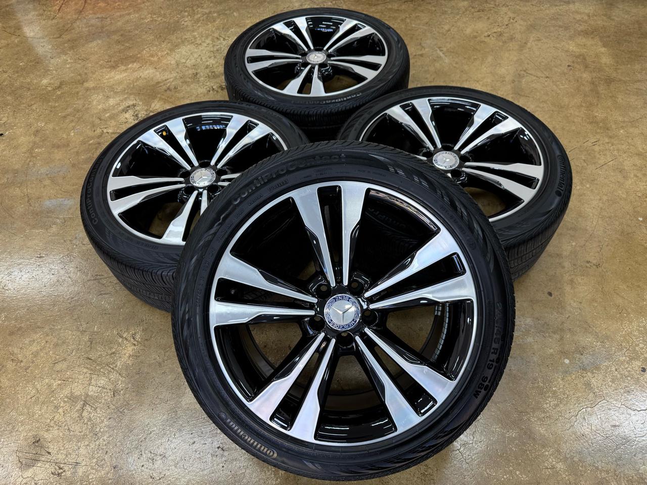 벤츠 S클래스 19인치 정품 휠타이어 팝니다