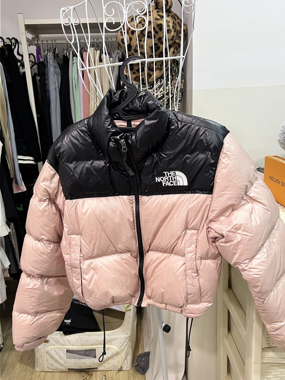 노스페이스 W'S 눕시 숏 자켓 핑크 M사이즈 90 새상품 판매