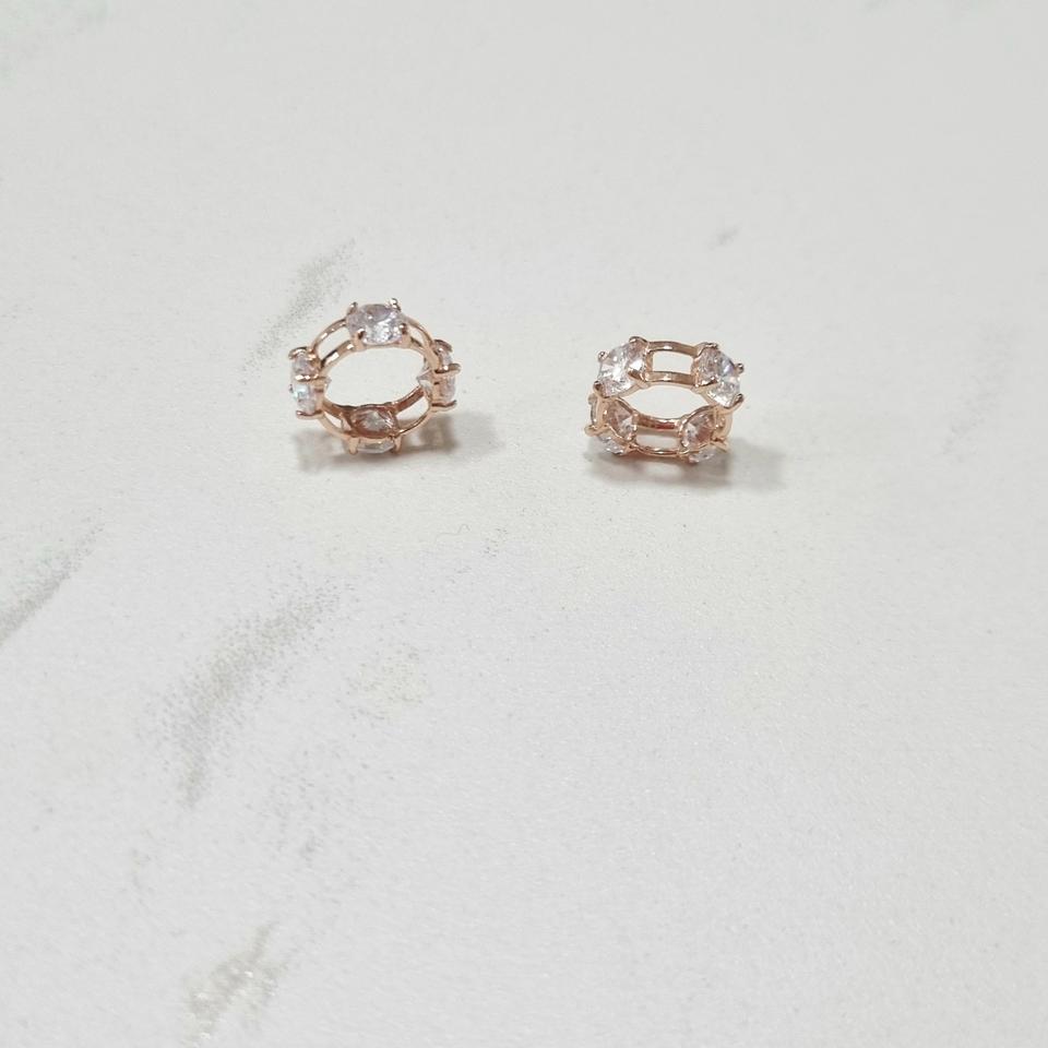 14k큐빅 원통 펜던트 핑크골드(체인제외)