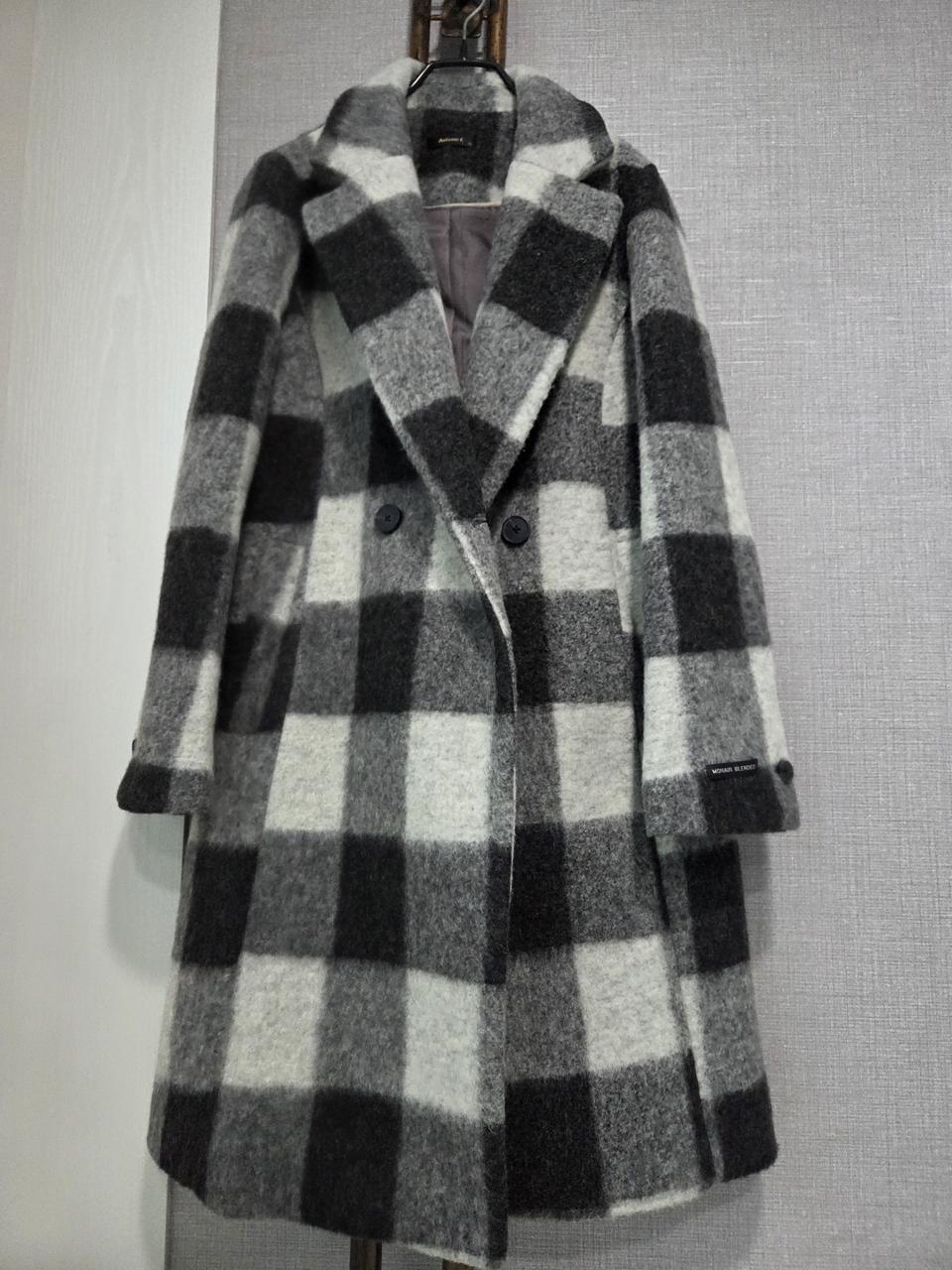 Anivee.f 모함유 부클 롱코트