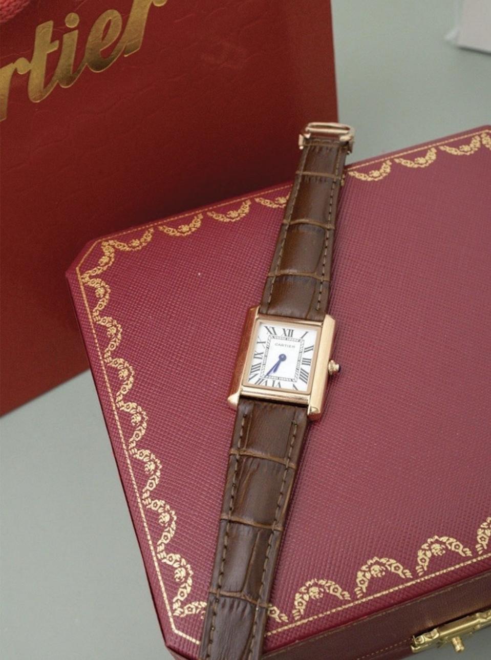 까르띠에 루이솔로골드(풀박스)