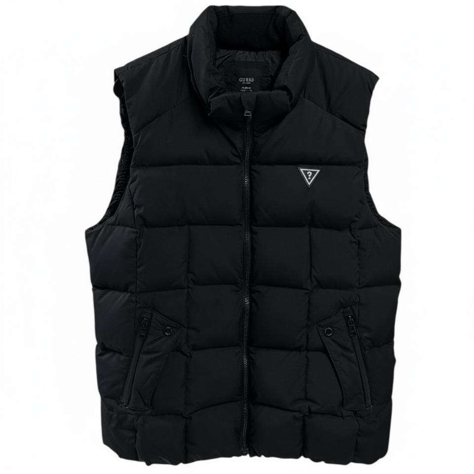 게스 여성 다운패딩 베스트