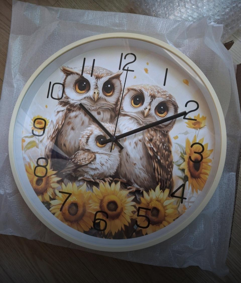 금전운 부엉이시계