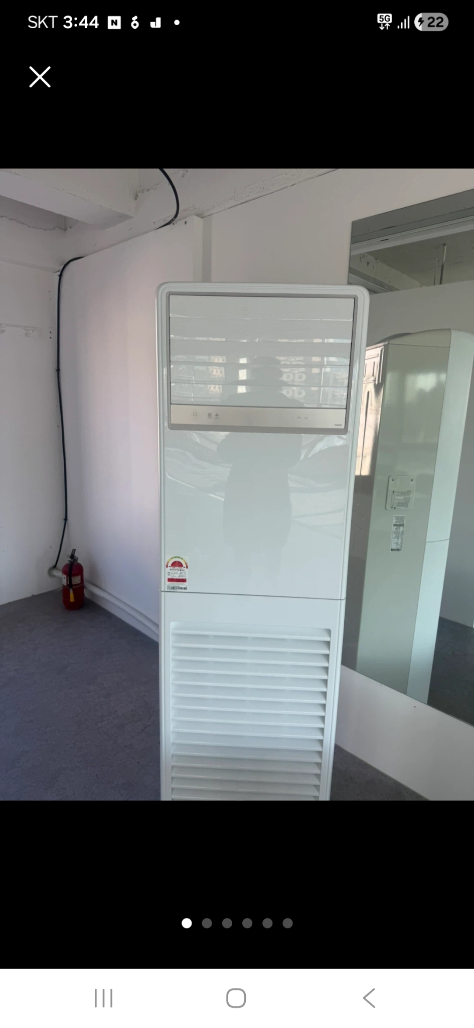 삼성 냉난방기 40평 인버터 160만 한 달 사용