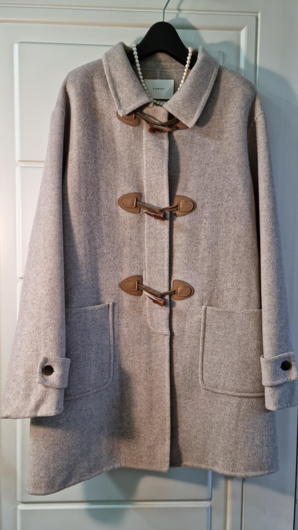 피그먼트 핸드메이드 더플 울코트