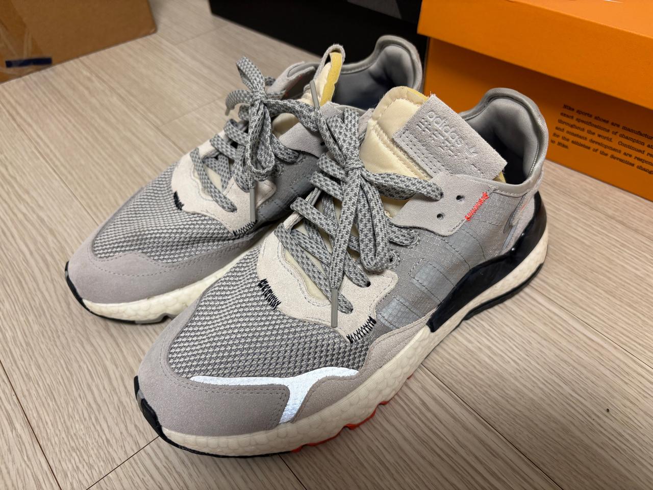 아디다스 나이트 조거 회색 270mm