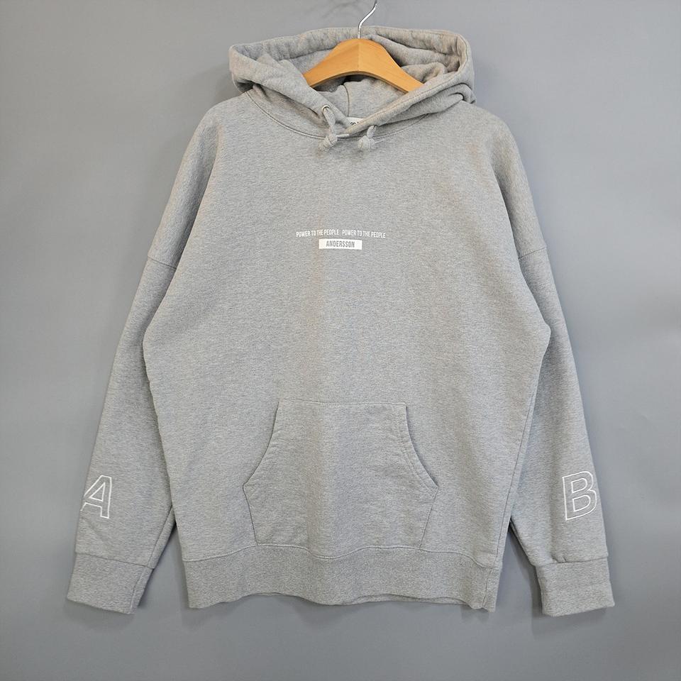 앤더슨벨 Andersson Bell 그래픽 후드 그레이 M