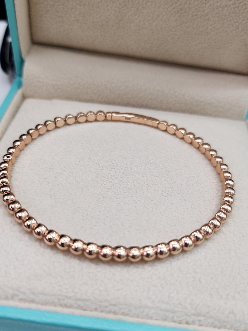 14k 3mm 볼 뱅글 팔찌