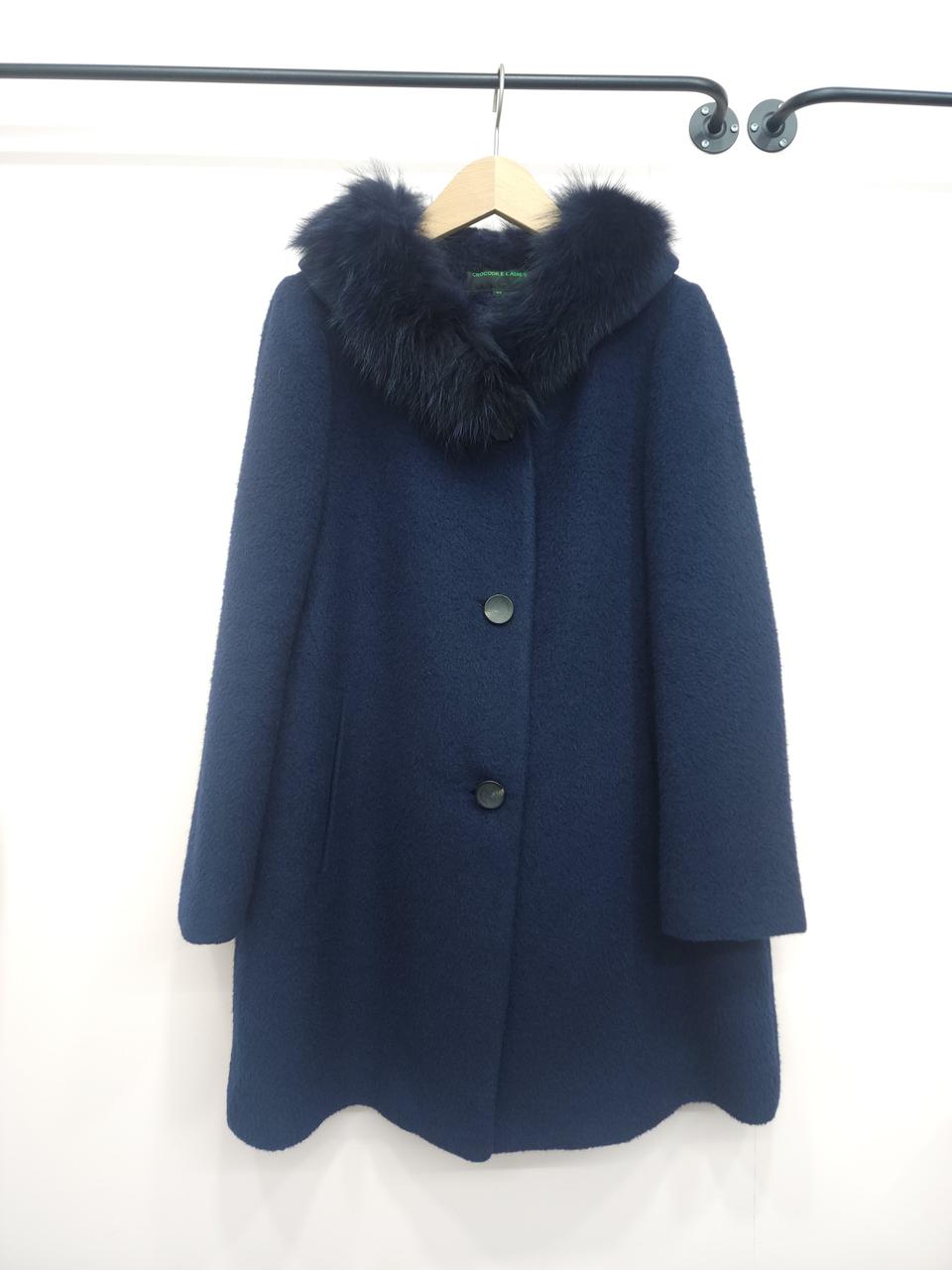 크로커다일 모직 + 알파카 코트