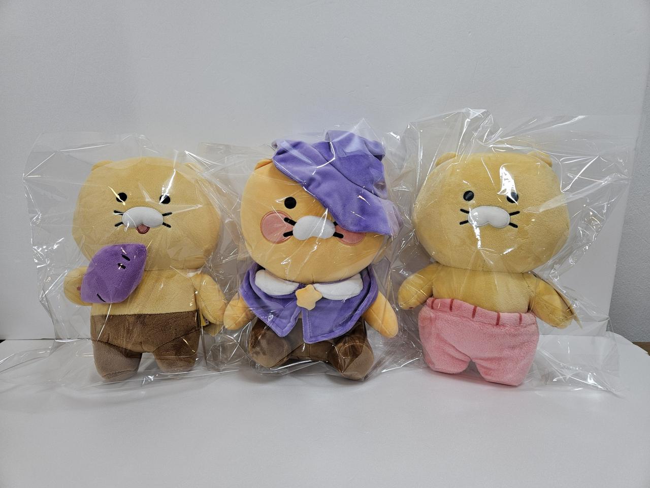 춘식이 인형 3종 고구마, 마법사, 바지