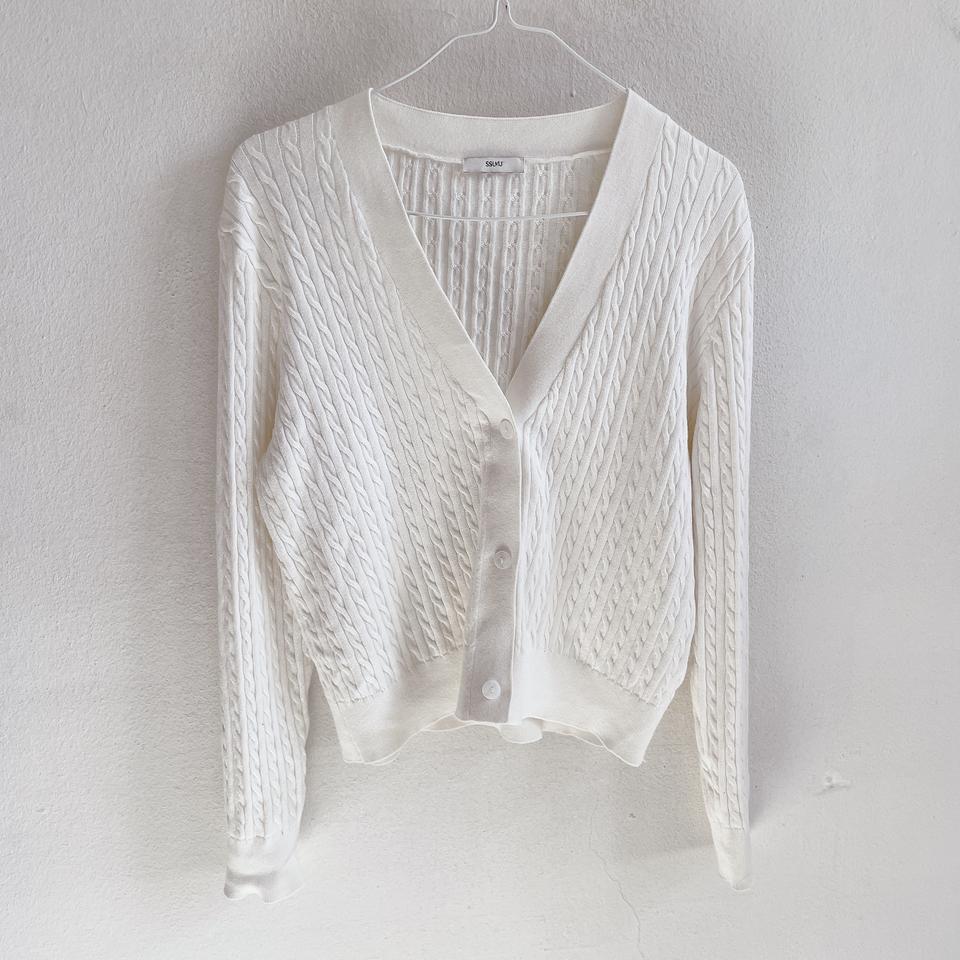 프리) 썸제이 케이블 가디건
