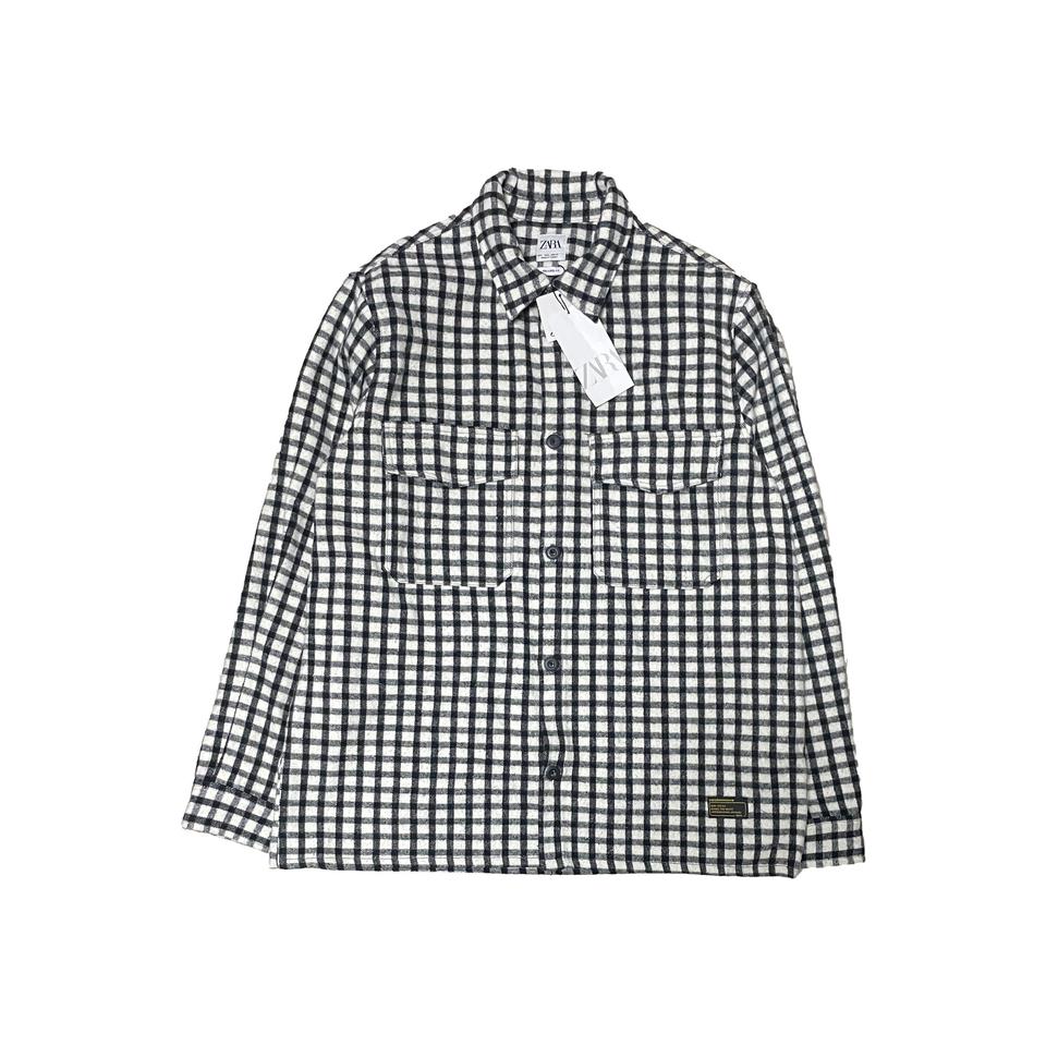 ZARA 자라 플란넬 체크 셔츠