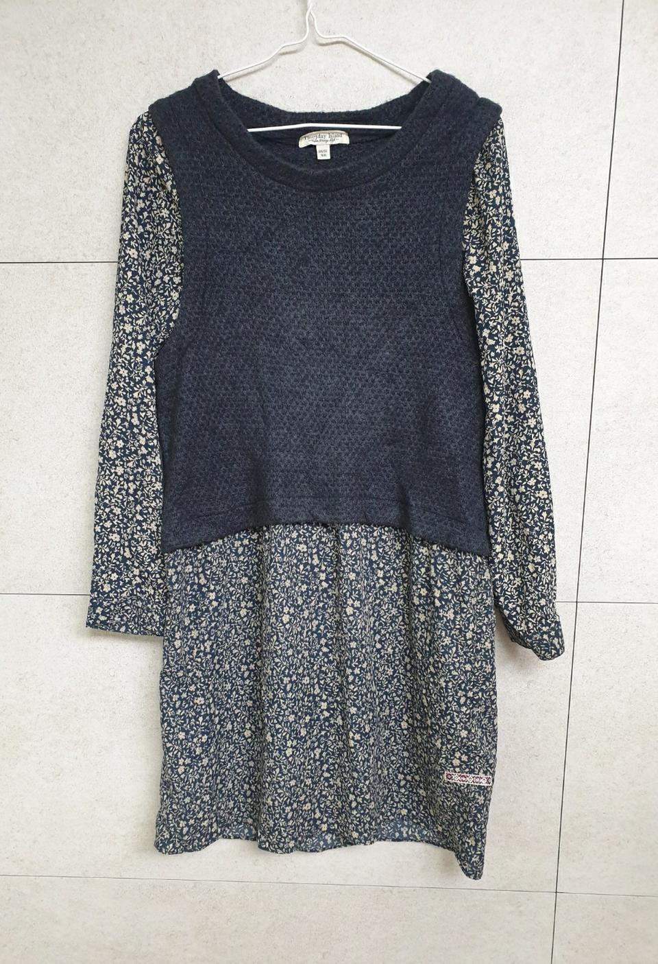 써스데이아일랜드  레이어드  원피스