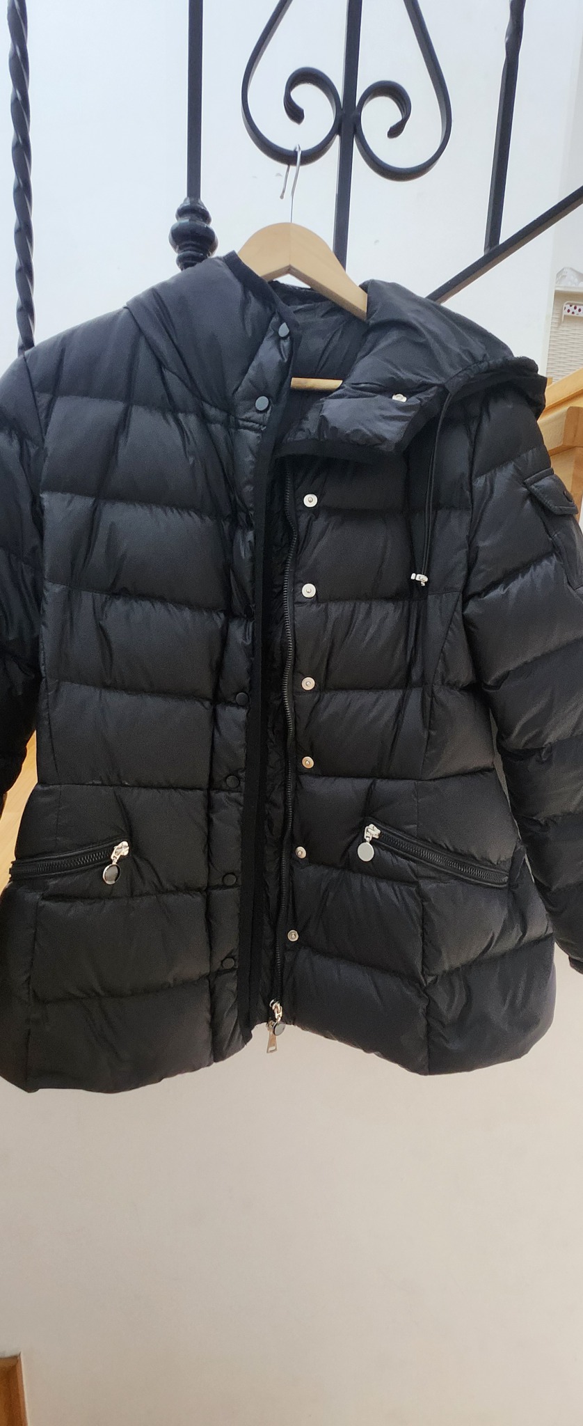 입자마자 날씬! 라인 예쁜 겨울 후드패딩♡  55-66