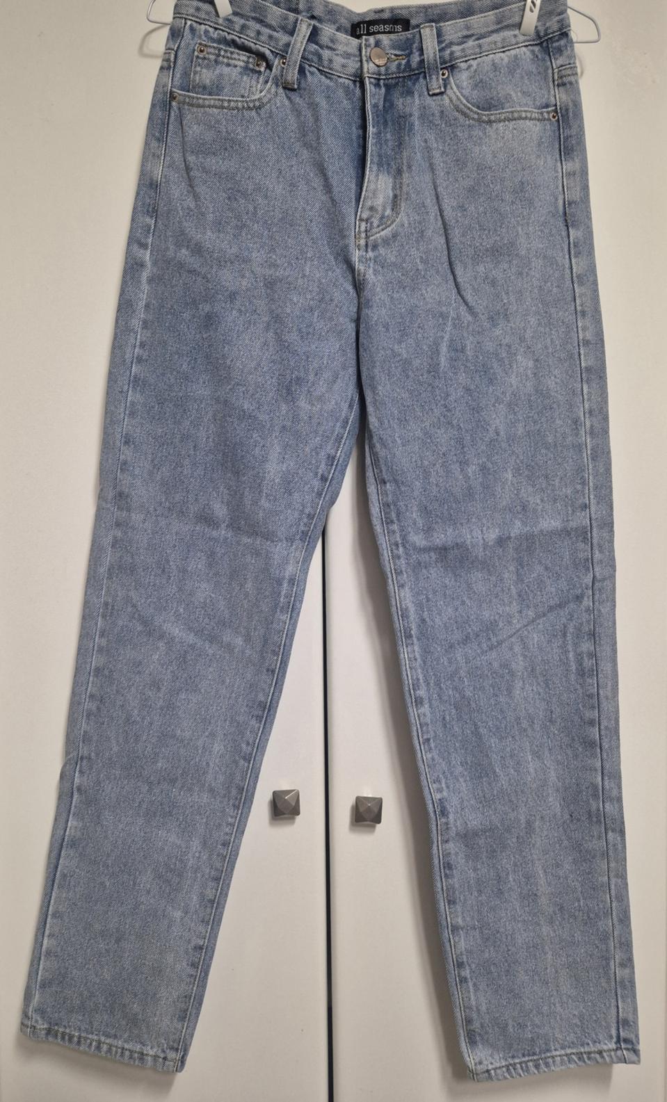 일자청바지 s size