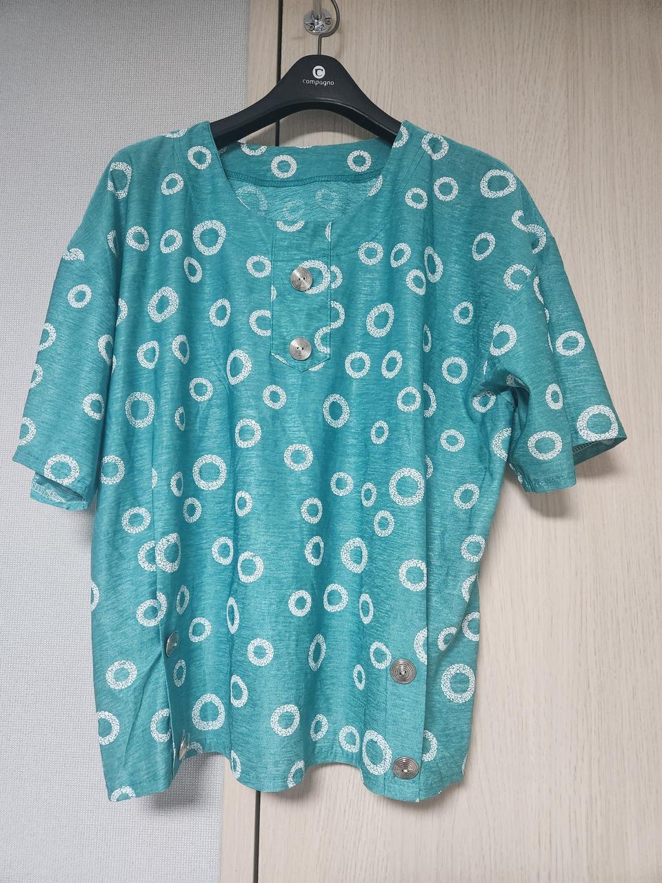 일본구제) 반팔 블라우스 티셔츠